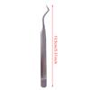 Eyelashes Tweezers Stainless Steel Superhard Tweezers Precision Anti-Static Tweezers Makeup Tools For Eyelash Extensions