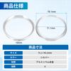 uxcell Hub Ring, Wheel Hub Ring, Wheel Center Ring, Aluminum