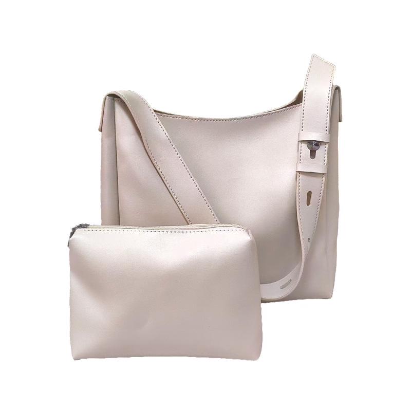 Damen Umhänge- & Tragetasche: Weiches Leder, Großes Fassungsvermögen, Hochwertig, Mutter-und-Kind-Design