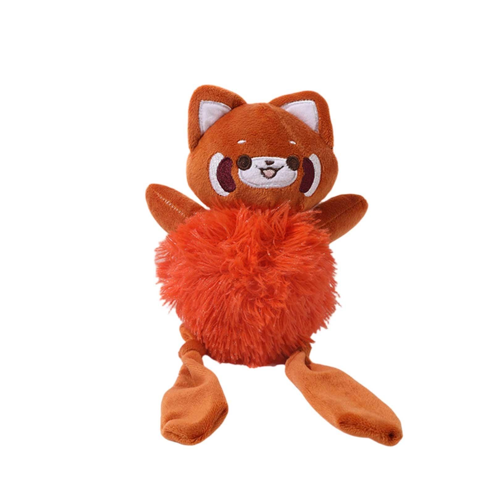 

Неразрушимые игрушки для собак, интерактивные игрушки для собак, жевательные игрушки, неразрушимые пищащие игрушки для собак, мягкие плюшевые игрушки для игр и дрессировки One Size шафрановый