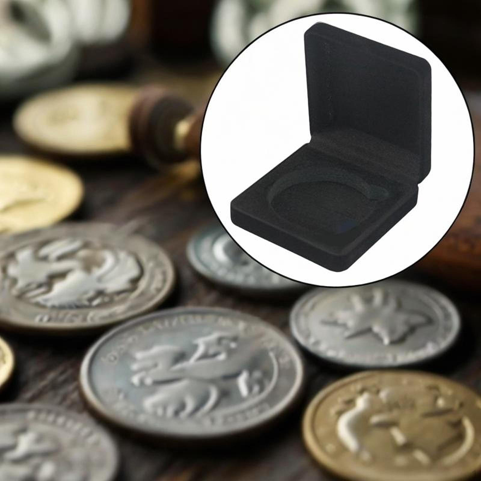 

Presentation Display Box Collectors Gifts Collection Case Storage for Pins Exhibitions