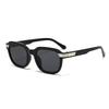 2025 Stylish Men's Square Frame Sunglasses - Comfortable and Trendy for Travel, Driving, and Instagram Look