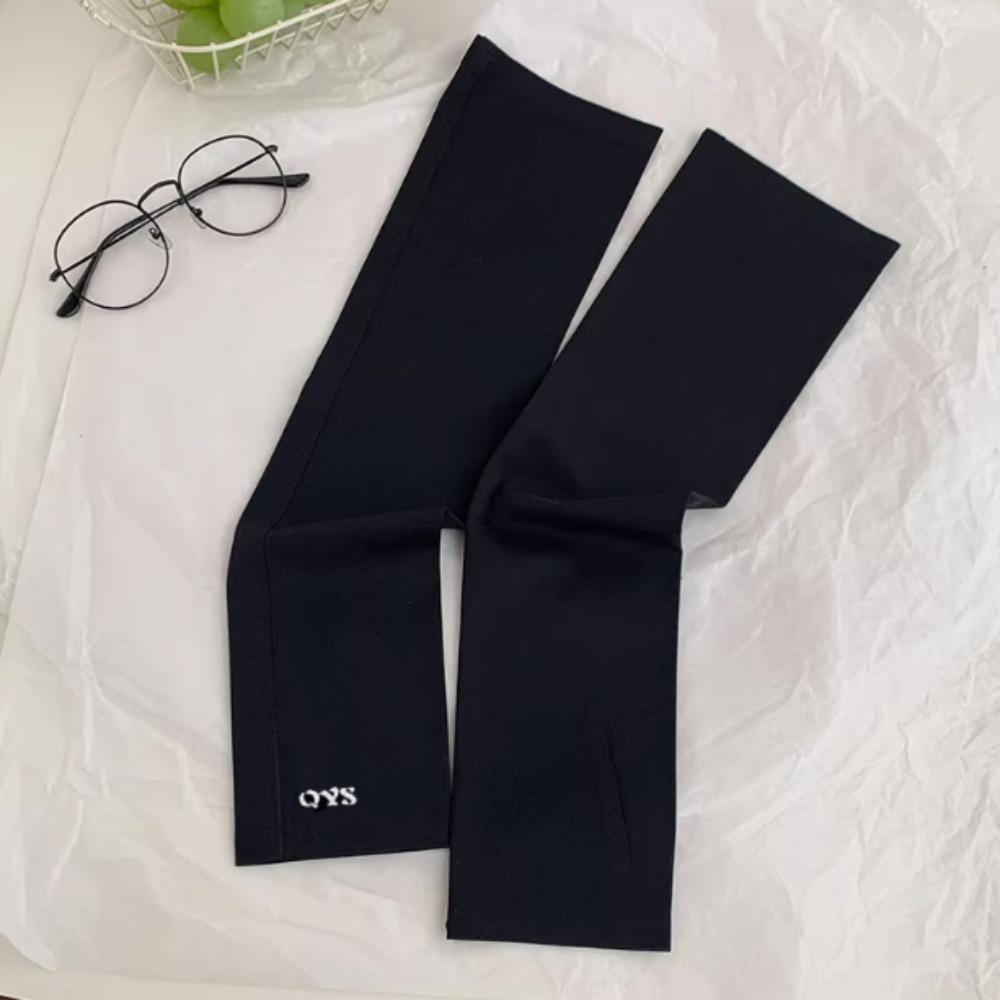 Seamless Sunscreen Sleeve UV Insulation Cycling Sleeve Gloves Minimalist Ice Silk Sleeves  Women