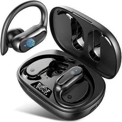 Wireless Earbuds Bluetooth 5.3 Headphones 42Hrs Playtime Sports Earphones Earhooks Headset LED Display/IP7 Waterproof/Noise Cancelling for Workout