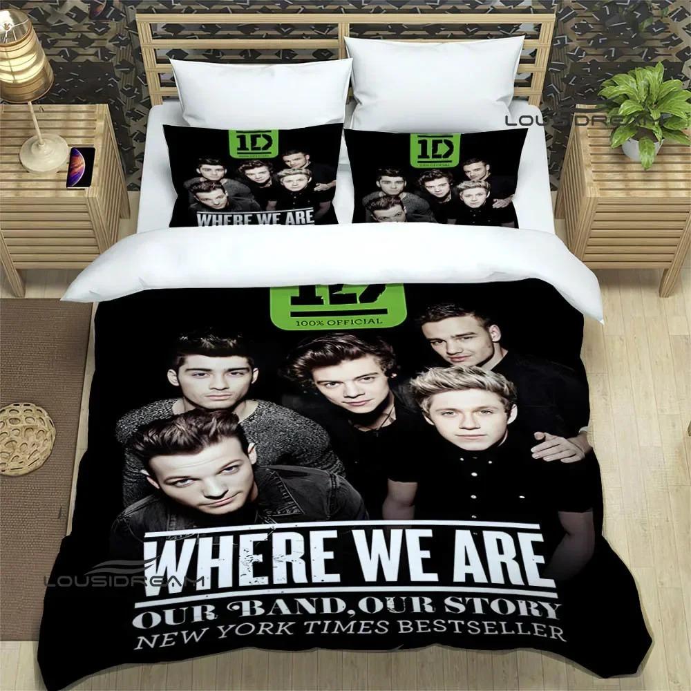 3D O-One Band Direction Bedding Sets Exquisite Bed Supplies Set Duvet Cover Bed Comforter Set Bedding Set Luxury Birthday Gift