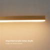 Nordic Light Luxury Bedroom Bedside Strip Wall Lamp Minimalist Living Room Hotel All-copper Wall Light 3 Color Dimming Lighting