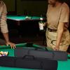 Pool Cue Case Protection Accessories with Handle Lightweight Billiard Rod Storage Bag for Club Practice Outdoor Snooker Family