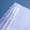 100-Pack A4 Button Closure Transparent File Folders, Thick Waterproof Exam Paper Document Storage Pouches, Office File Folders