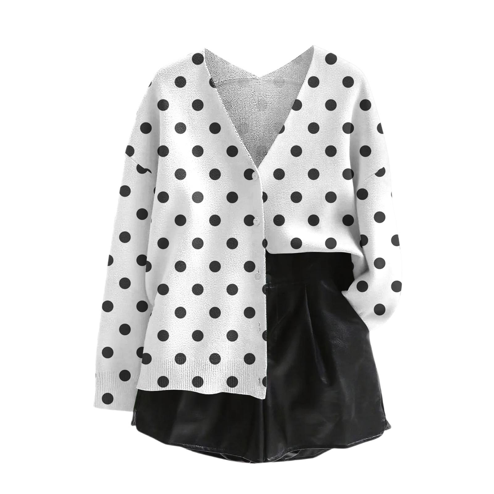 

Женский топ с V-образным вырезом, с принтом, утолщенный, из плюшевого кашемира, теплый, длинный топ S белый