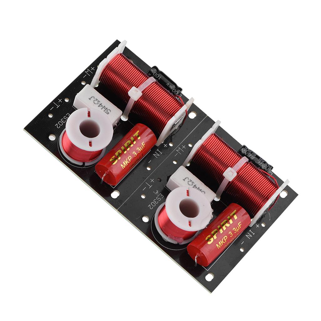 2Pcs Speaker Frequency Divider 2 Way 2 Unit Hi Fi Sound Filter Audio Module Board