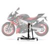 Central motorcykellyft kompatibel med Aprilia Tuono V4 Factory 2021 svart ConStands Power-Evo