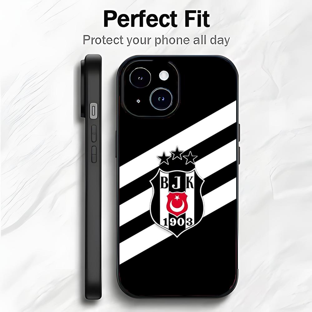 

Passionate Turkish Team B-Besiktas BJK Phone Case Phone Case Soft Packaging Lightweight For iPhone17 16 15 14 13ProMax iphone12promax