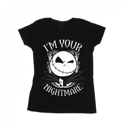 Womens/Ladies Nightmare Before Christmas Nightmare Cotton T-Shirt
