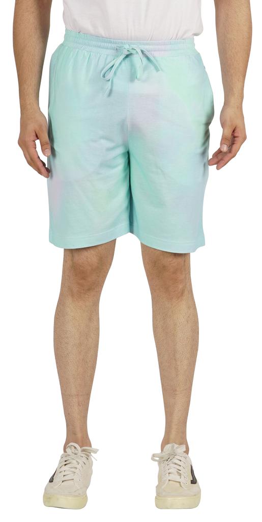 Inkmeso Casual Printed Shorts For Men’s Elastic Waist Cotton Short With Drawstring Loungewear