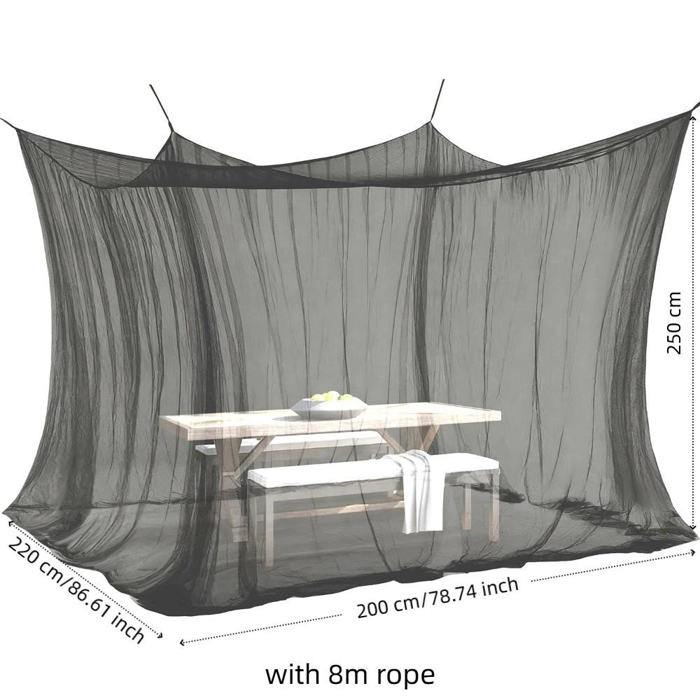 Portable Mosquito Net Shelter Summer Hanging Mosquito Mesh Insect Proof Tent Garden Backyard