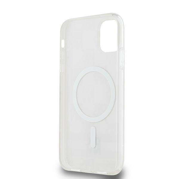 Dkny Dkhmn61Hcptsp Iphone 11 / Xr6.1 Różowy/Pink Hardcase Iml Checkered Mono Pattern & Printed Stripes Magsafe