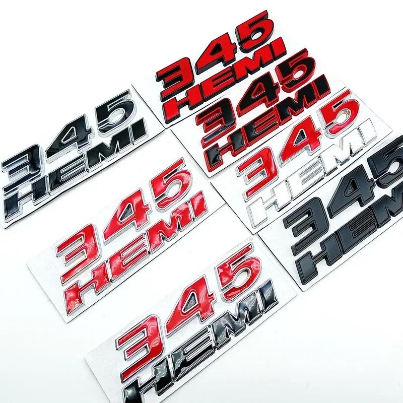 Metal 3D Letter Car Rear Trunk Badge Emblem Sticker 345 392 HEMI