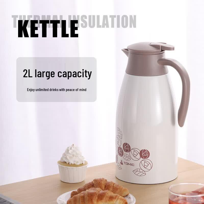TOMIC 2L 304 Stainless Steel Vacuum Flask