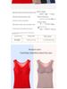 Fengzhixin Women's Plus Size Velvet Lace Padded Thermal Vest