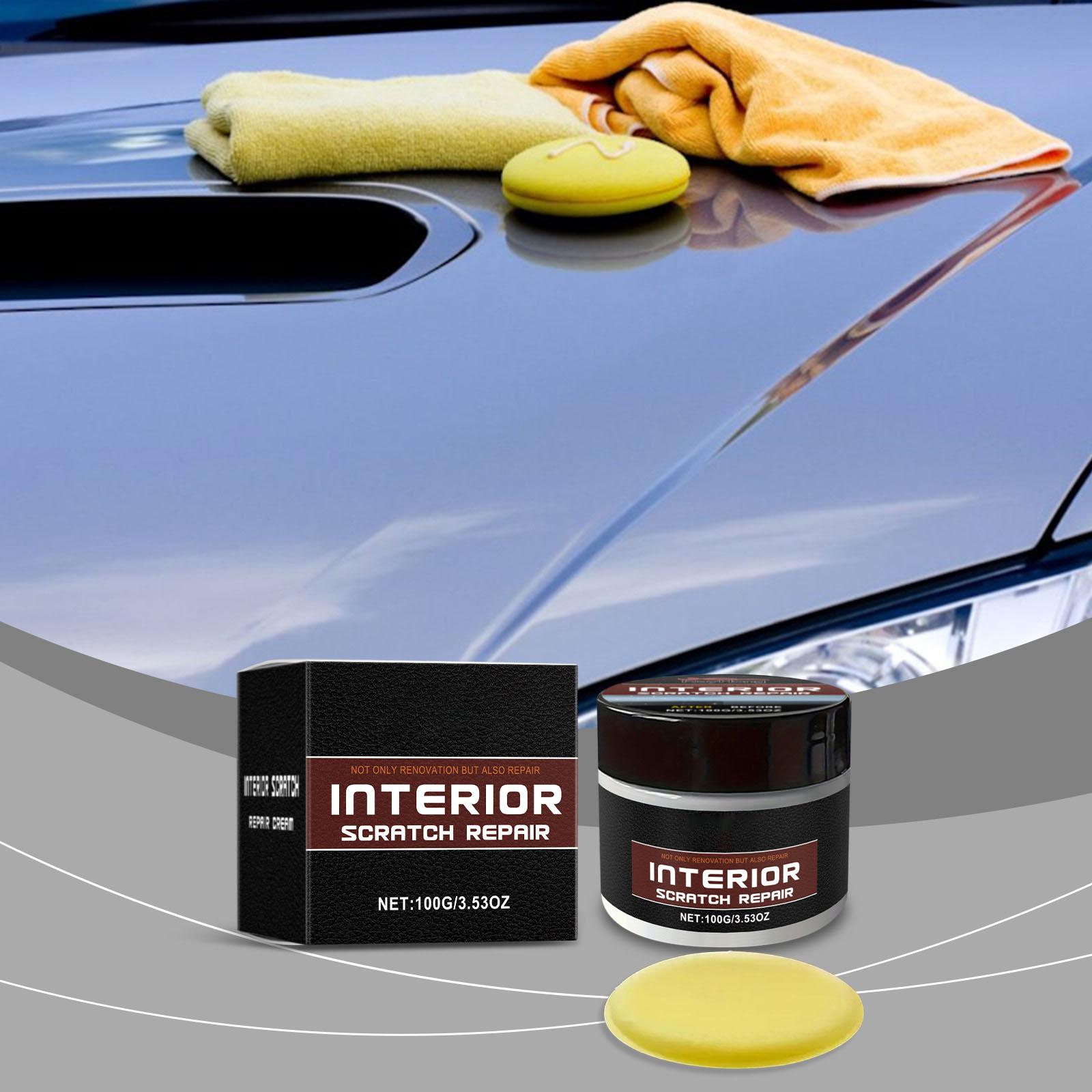 

Car Scratch Care Wax Car Polishing Cleaning Stain Removal Scratch Coating Care Wax One Size