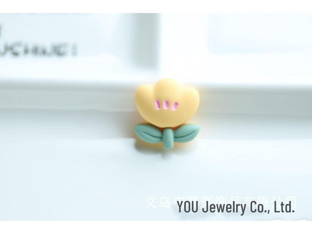 Cartoon Resin Jewelry: Ice Cream & Butterfly Hair Accessories DIY Materials