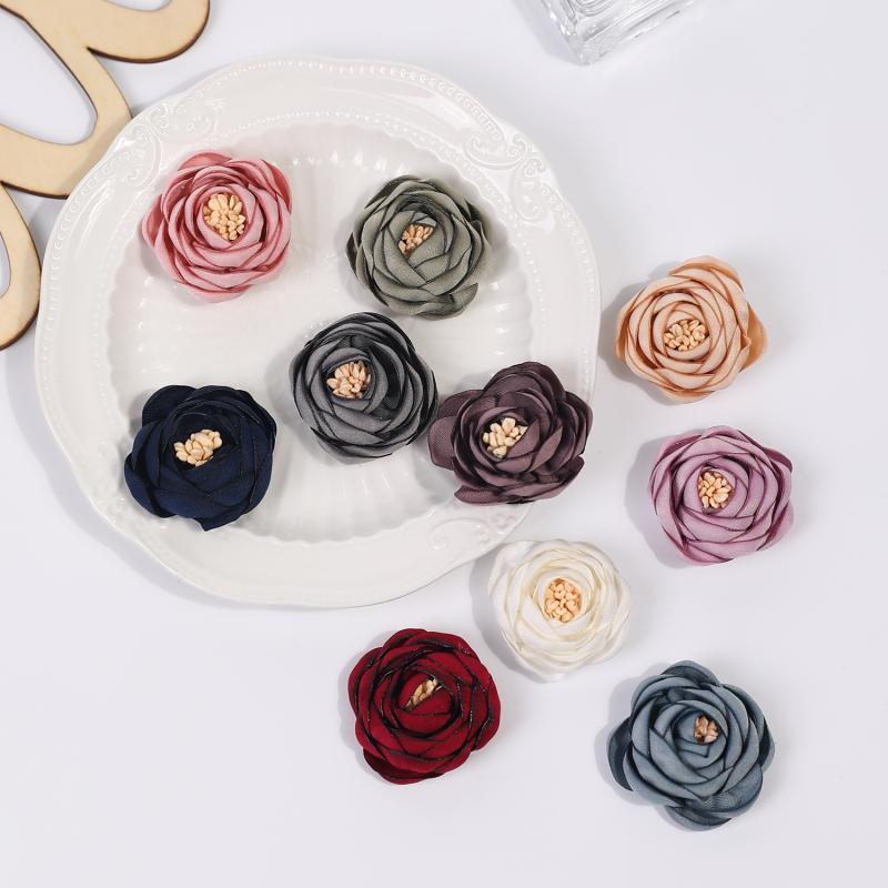 4cm Artificial Rose Flower Head for DIY Crafting & Decoration