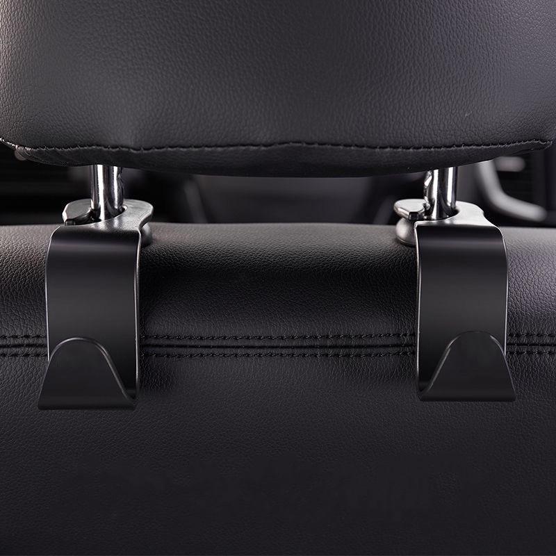 Multi-Function Hidden Headrest Hook for Car Seat Back