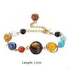 Handmade Galaxy Solar System Bracelet Jewellery Charm Lightweight Stylish Universe The Eight