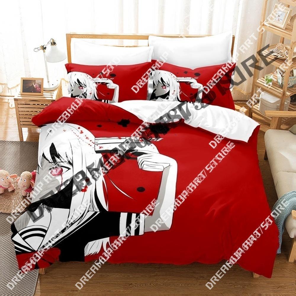 3D Print Magical Girl Site Anime Bedding Set Twin Queen King Full Size Duvet Cover Pillowcase Bed boys girls Adult Home Textiles