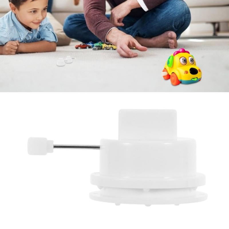 3 st Klockverk Vingrörelse Del för Gosedjur Lätt att Installera Uppdragbar Robot Projektleksak Ersättning Rullmekanism