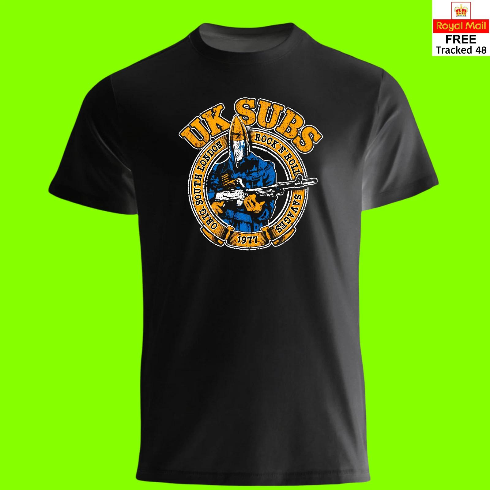 UK Subs - T Shirt - UK Punk Rock Oi U.K Music Band Group Festival 70s L