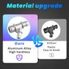 Upgraded Aluminum Radiator Coolant Hose Y Connector Coolant Hose Junction 47157 Compatible With Chevrolet 1999-2013 Silverado Suburban Tahoe Avalance