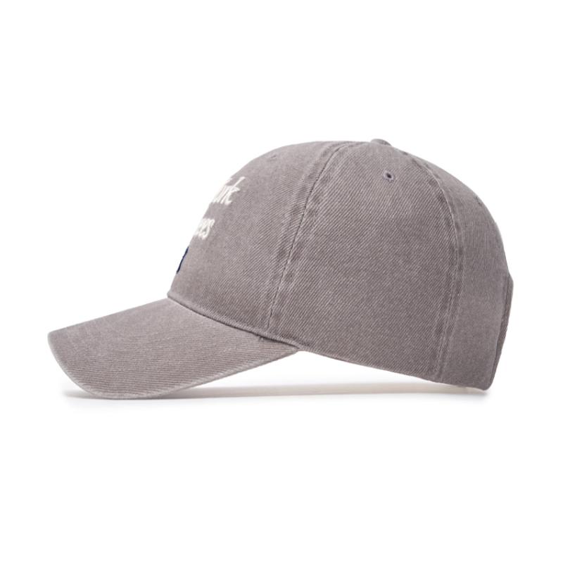 MLB Cotton Baseball Caps Unisex Gray Fashion 3ACPVV04N-50GRS