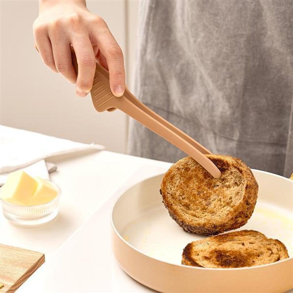 WAGENSTEIGER Silicone Standing Tongs Dark Gray