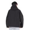 Raglan Puffer Hooded 101244021009 Jacket, Black, Small,