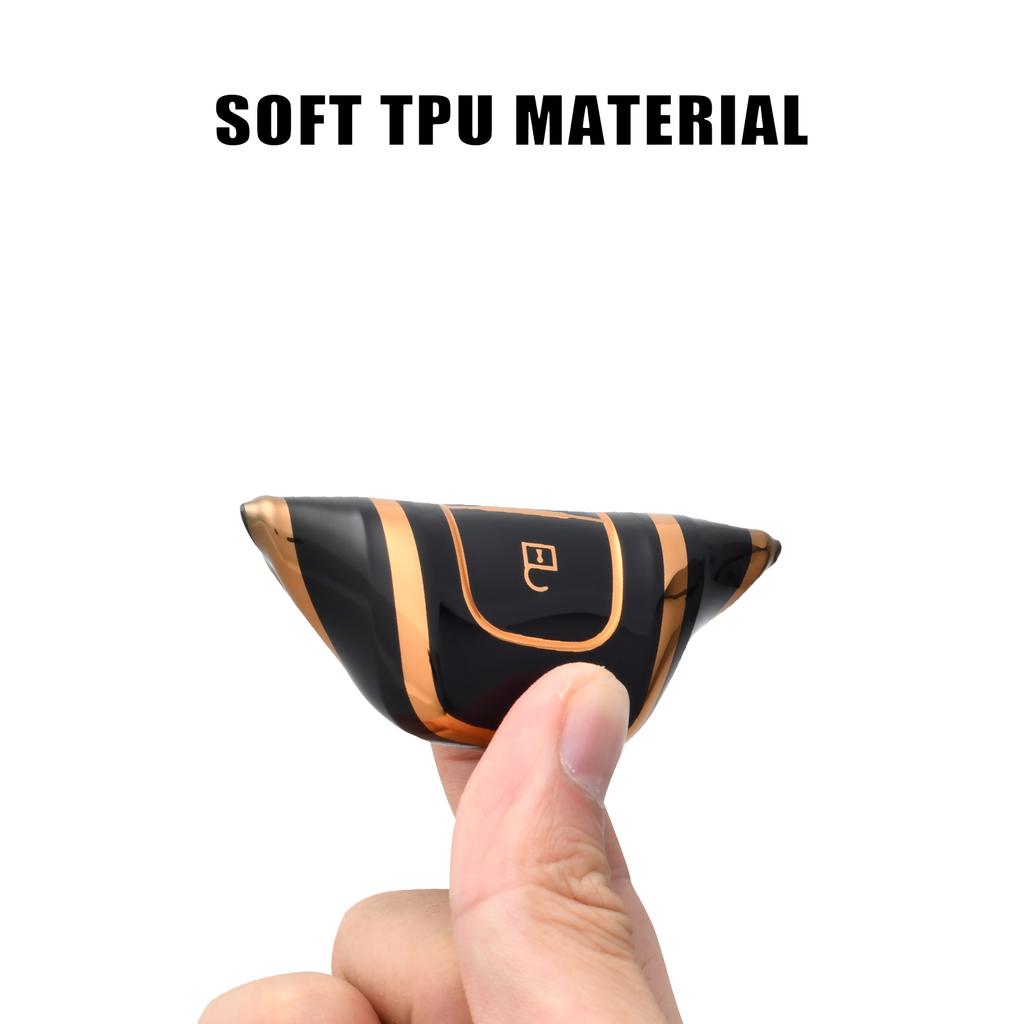 2 Button TPU Car Key Case Cover Shell Fob For Renault Kwid Traffic Symbol Dacia Sandero Logan Duster Car Supplies Car Key Bag