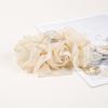 1pc Chiffon bow hair clip, back of the head, disc hair clip, large solid color hair clip, hair accessory, headband