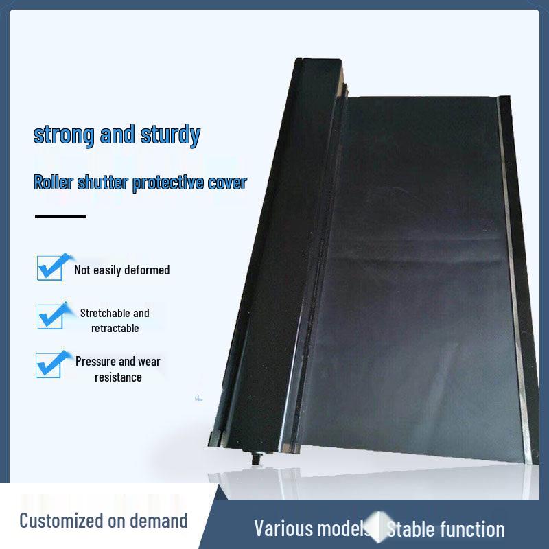 Telescopic Reel Protective Cover with Guide Rail & Dustproof Features for Machine Tools Custom