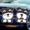 Schnauzer Dog Car & Motorcycle Sticker for Fuel Tank, Windows, or Rear Decoration
