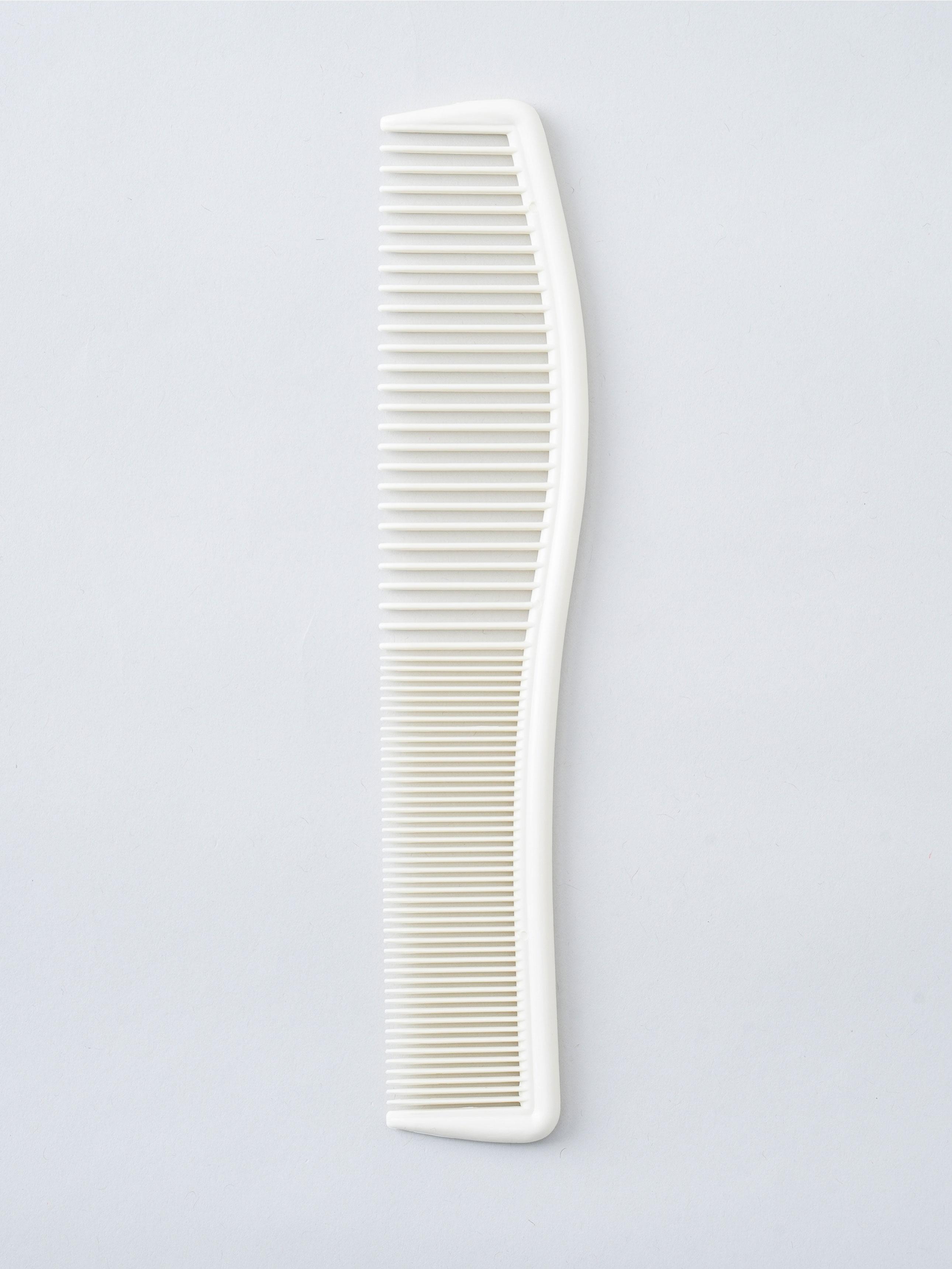 Simple Dual-Use Round Hair Brush 1ea