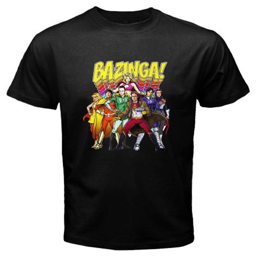 Bazinga Heroes Movie Men s T-Shirt Women s Tee Top Unisex Black Size S-5XL L