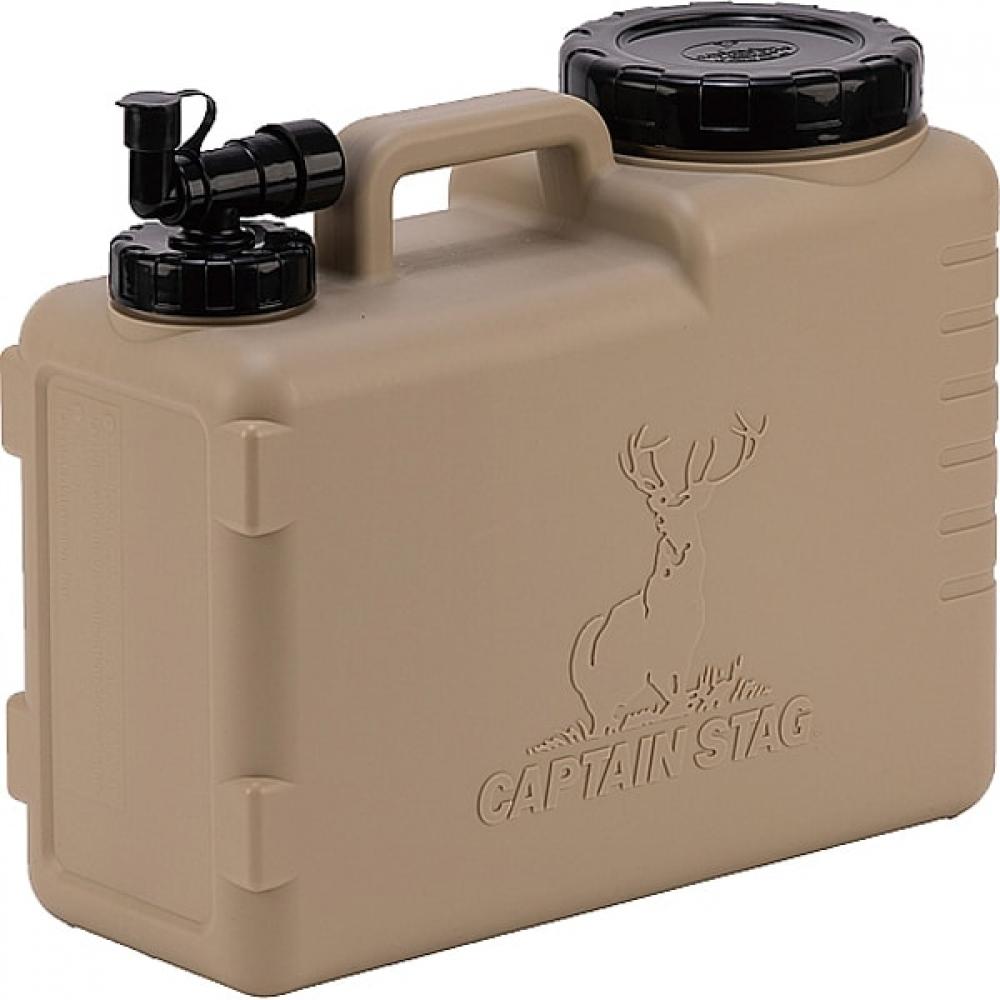 

CaptaIn Stag Ue 2051 [полиэтиленовый бак для воды, кувшин для воды 20 л с краном и ручкой, бежевый, сделано в Японии, жирный]