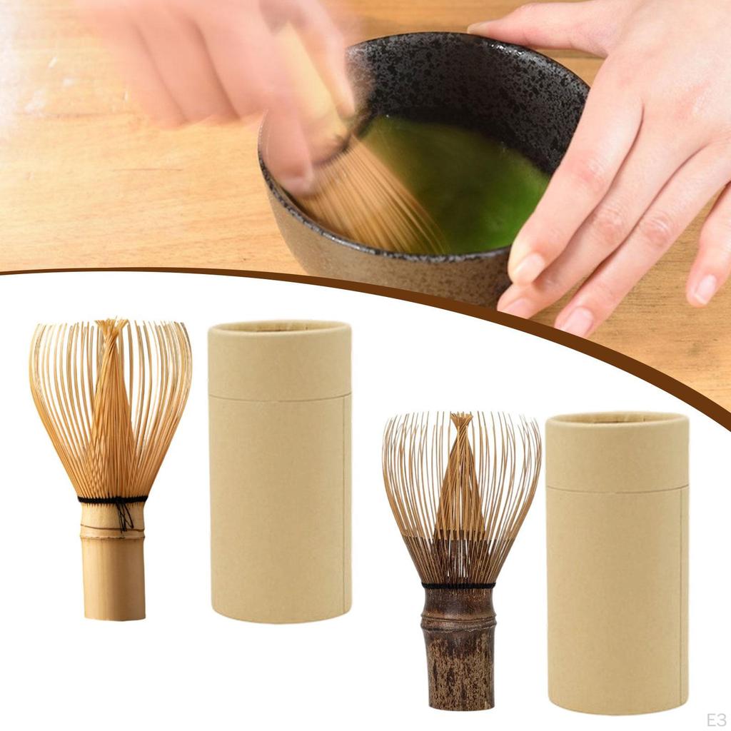 Bambus Matcha Visp Chasen for å blande pulver i te-tilberedning