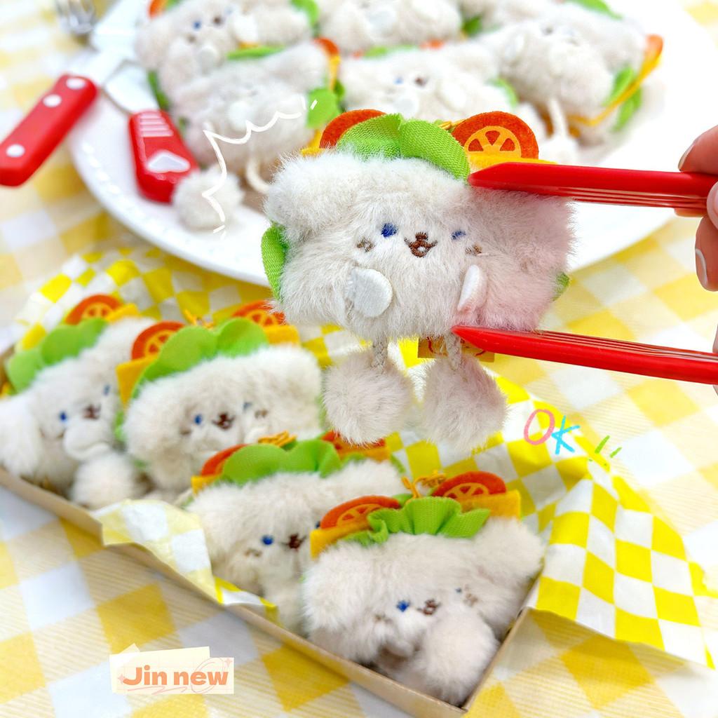 Cute Hot Dog Plush Keychain With Soft Material For Backpack Accessories And Gift Ideas