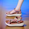 Platform Slippers Women's Summer Outer Wear 2025 New Models with Skirts Roman Shoes Are Very Good-looking and Versatile, Casual and Beautiful One-wo