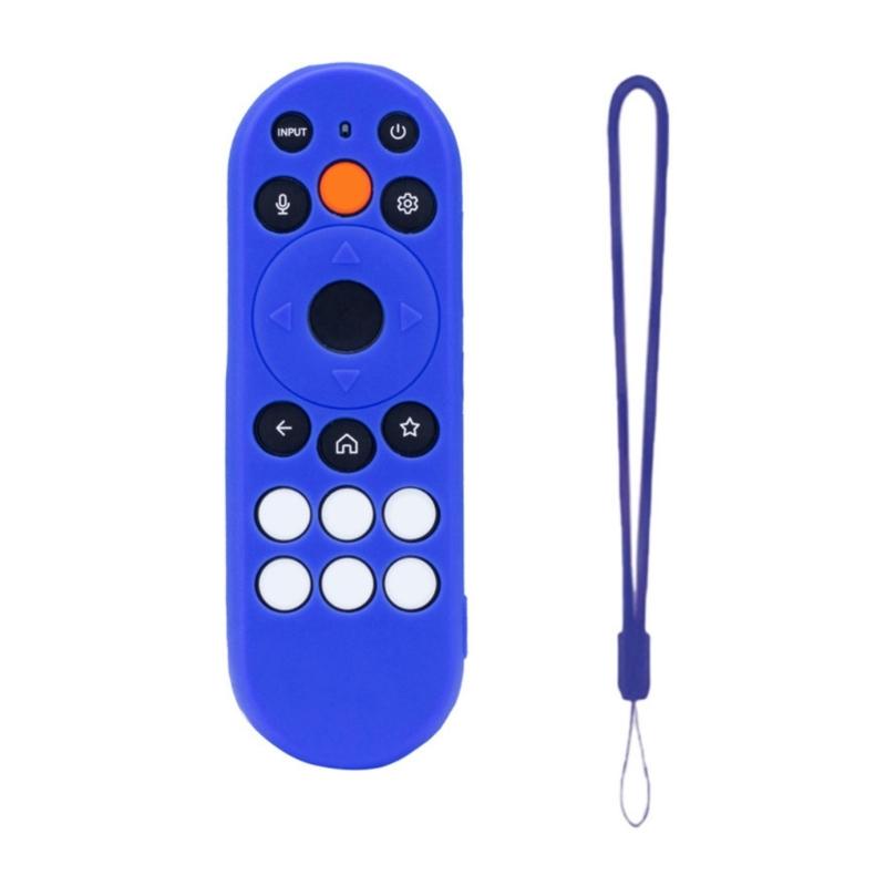 Remote Silicone Case Protective Skin Sleeve Antidop With Lanyard for XRT290 HDTV Voice Remote Control Accessories