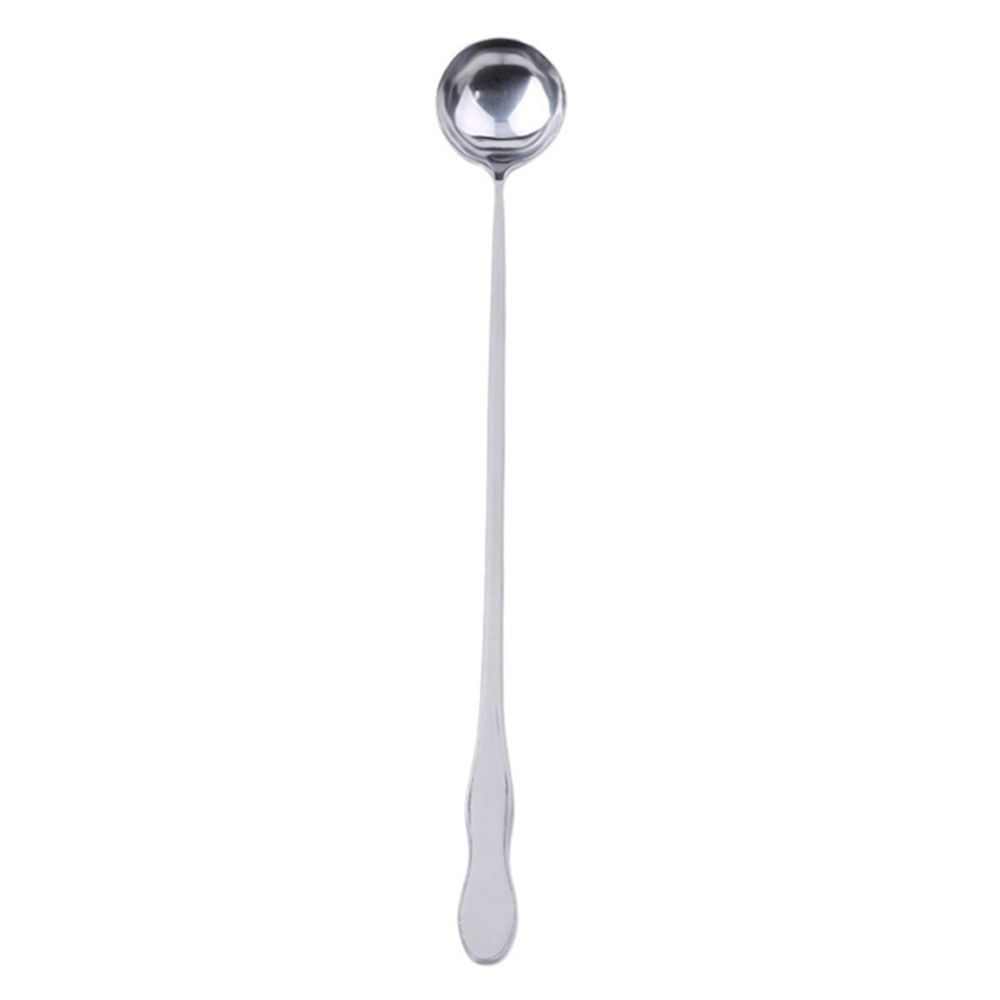 Mixing Stainless Steel Accessories Dessert Supplies Coffee Spoon Long Handle Ice Cream Spoon