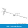 Wall Grid Hooks for Snacks and Accessories - Cross Mesh Design