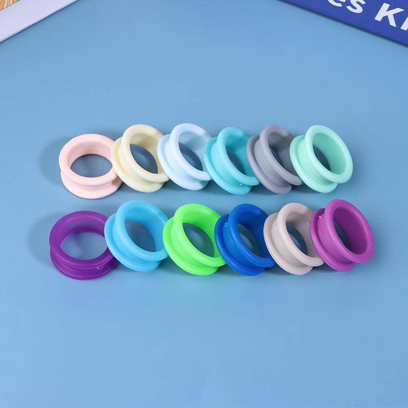 5Pcs Barber Hair Shears Grooming Scissor Protector Cutting Curved Thinning Shears Finger Ring Grip Inserts Ring For Salon Barber