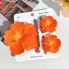 Egg Flower Hair Clip SetBauhinia Flower Back Head Grab Clip Elegant Shark Clip Hair Accessory Headwear